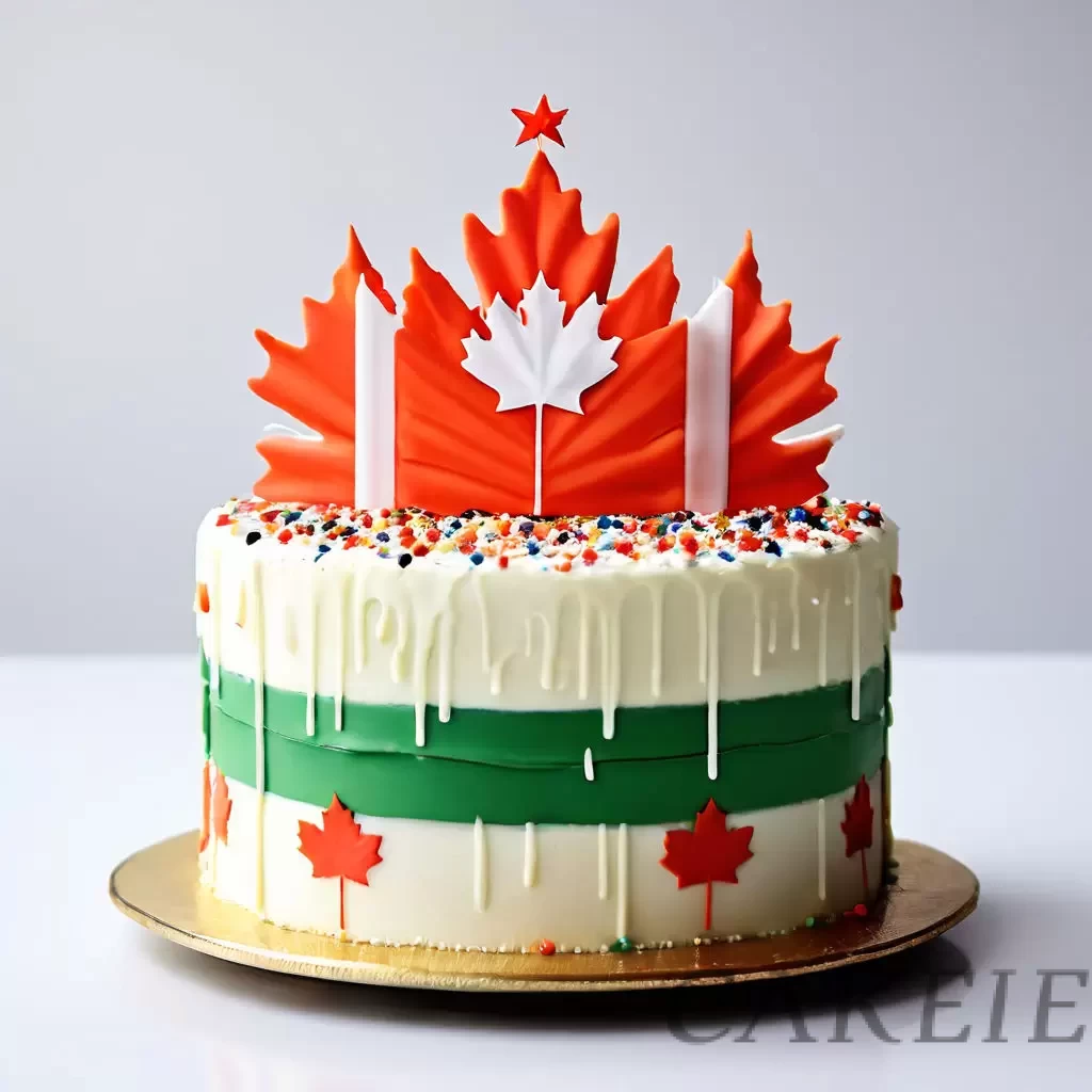 Safe Journey Canada Cake
